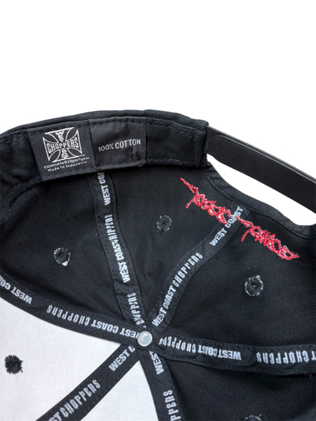 West Coast Choppers Jesse James snapback hat