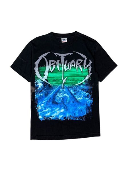2005 Obituary Frozen in Time tee - S