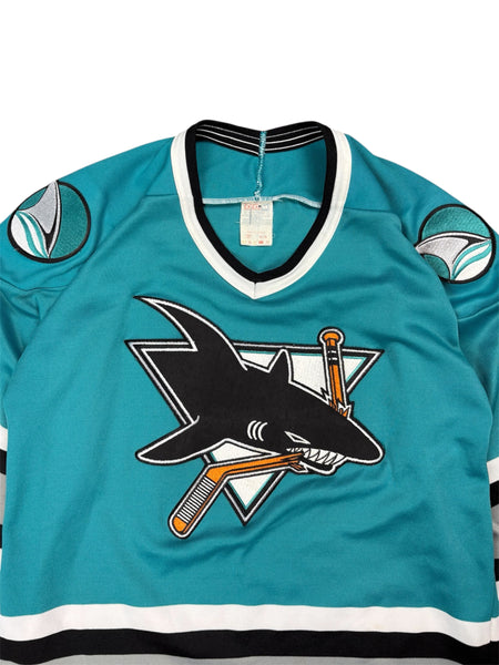 Vintage CCM San Jose Sharks jersey - M