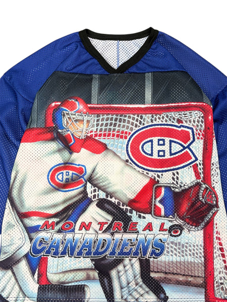 Vintage CCM Montreal Canadiens goalie graphic jersey - M