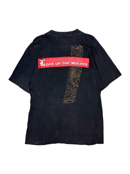 Vintage Dio Lock Up the Wolves tee - L