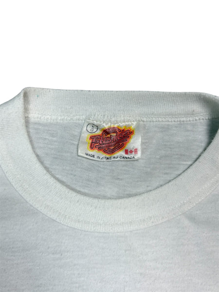 Vintage Italy 1986 Mexico World Cup ringer tee - S