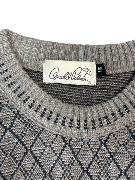 Vintage Arnold Palmer knit sweater - L