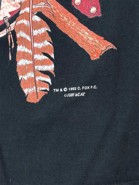 Vintage 1992 The Last of the Mohicans movie tee - L