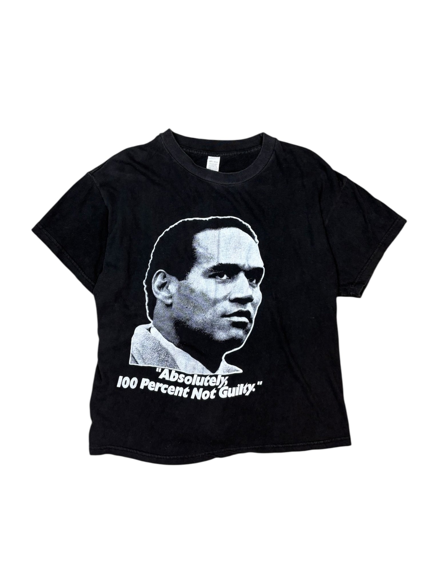 Vintage O.J. Simpson Not Guilty tee - L