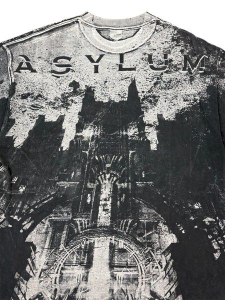 2010 Disturbed Asylum all over print tee - XL