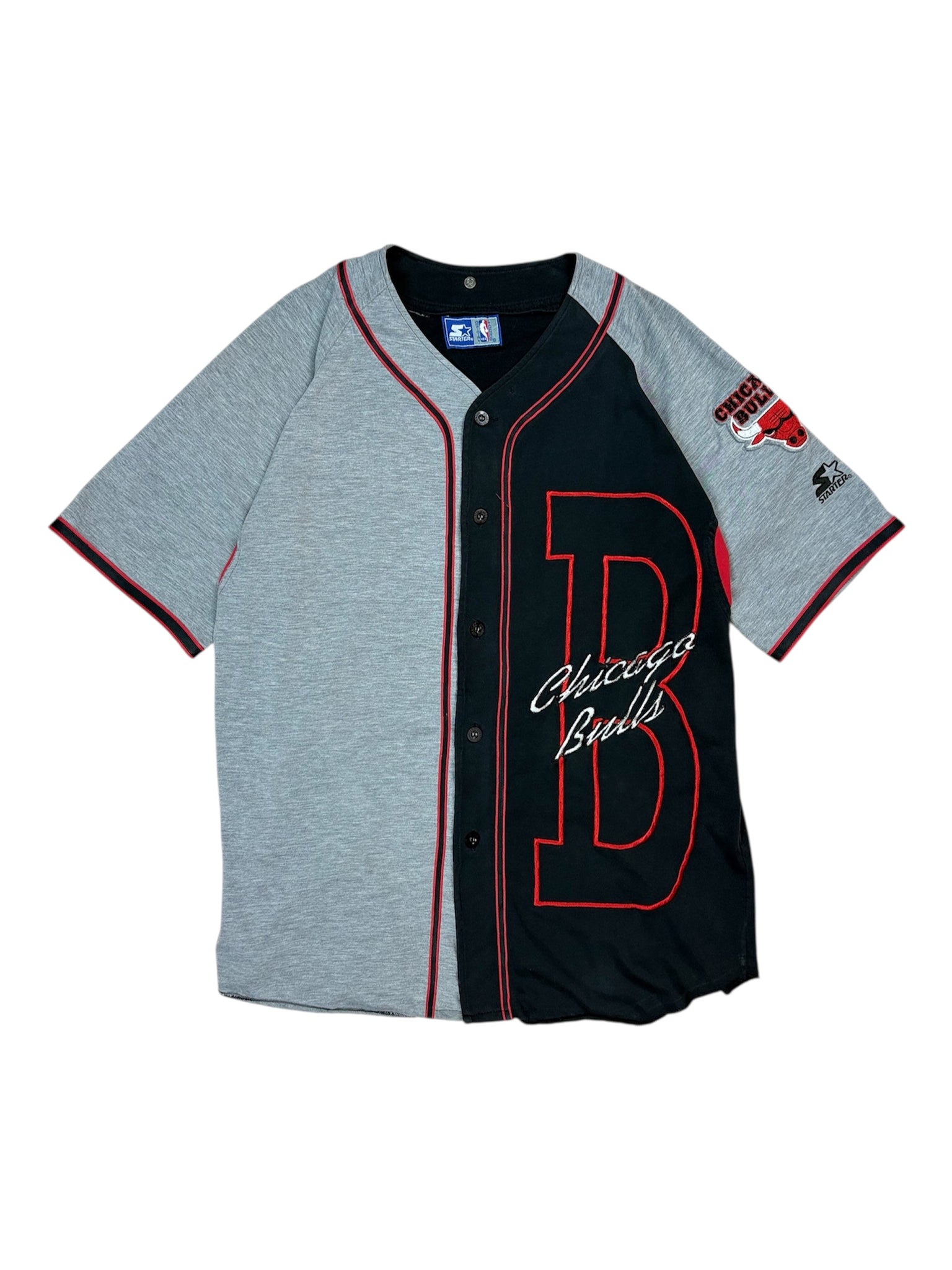 Vintage Starter Chicago Bulls baseball jersey - L