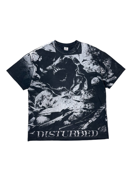 2010 Disturbed Asylum all over print tee - XL