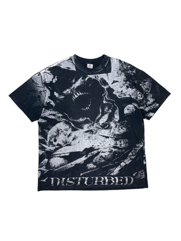 2010 Disturbed Asylum all over print tee - XL