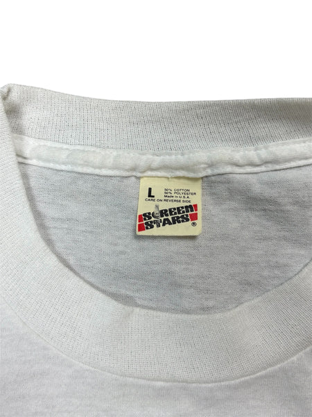 Vintage Crucified band tee - L