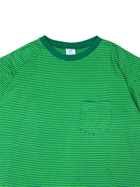 Vintage Gap striped boxy tee - XL