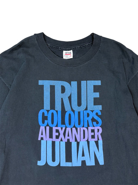 Vintage 90s True Colours by Alexander Julian tee - XL