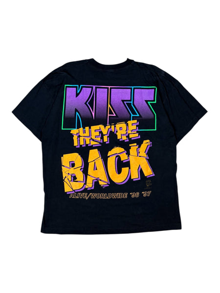 Vintage 1996/97 Kiss Alive/Worldwide Tour tee - L