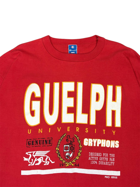 Vintage Champion Guelph University tee - XL