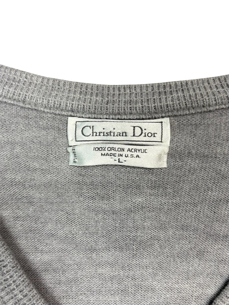Vintage Christian Dior V-Neck sweater - L