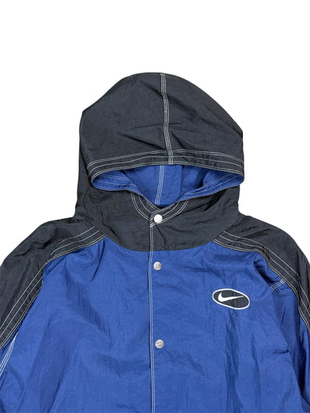 Vintage Nike hooded windbreaker - L