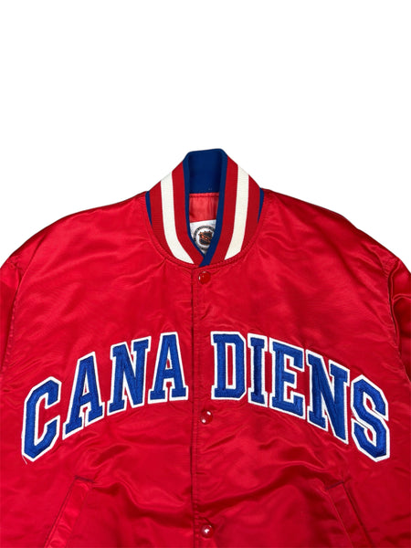 Vintage Starter Montreal Canadiens satin bomber jacket - M