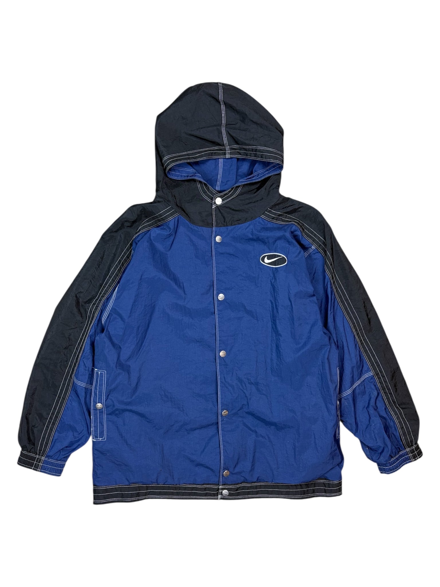 Vintage Nike hooded windbreaker - L