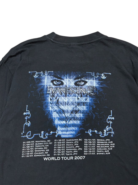 2007 Evanescence World Tour tee - L