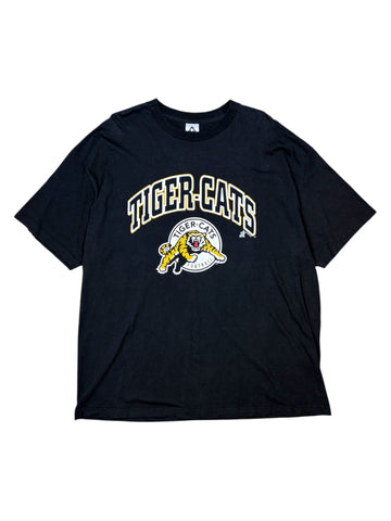 00s Hamilton Tiger-Cats puffy print tee - 2XL
