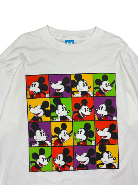 Vintage Mickey Mouse pop art tee - XL