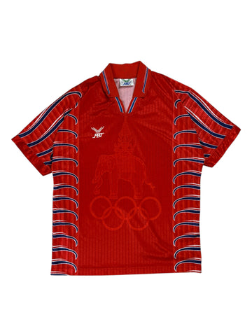 90s FBT Thailand Olympic soccer jersey - XL