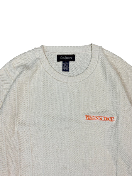 Vintage Virginia Tech knit sweater - XL