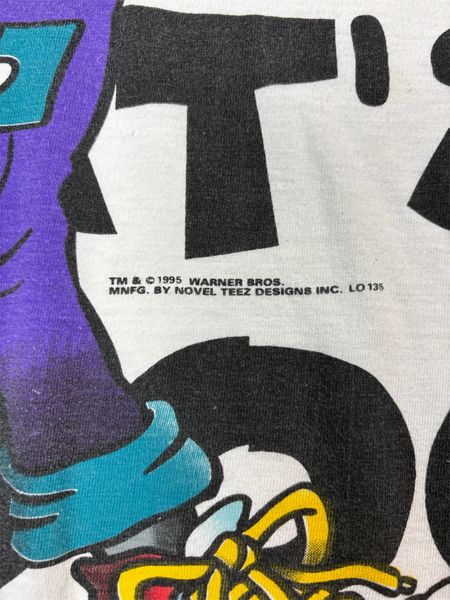 Vintage 1995 Bugs Bunny all over print tee - XL