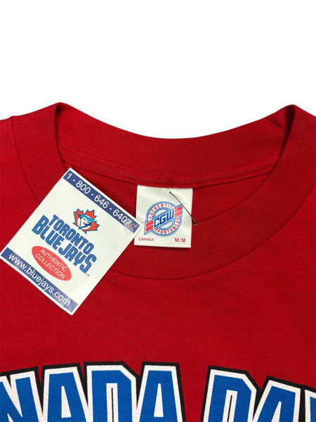 Vintage Early 00s Toronto Blue Jays Canada Day tee - M