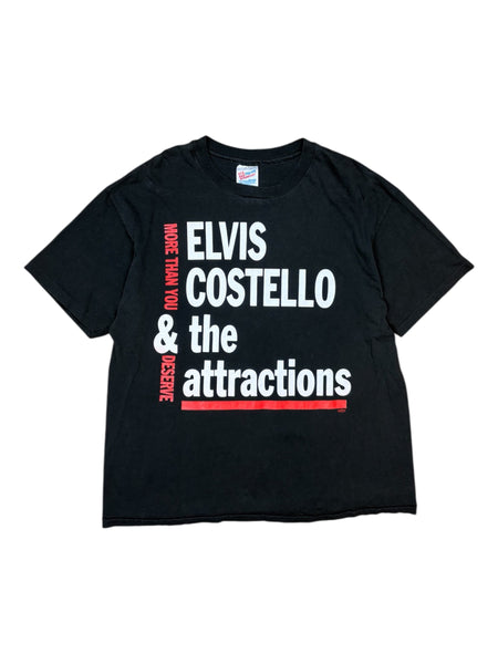Vintage Elvis Costello & the Attractions Brutal Youth tee - XL