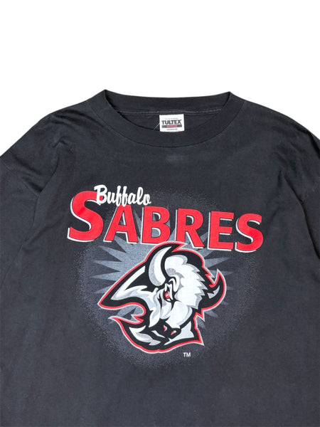 Vintage Buffalo Sabres goat head tee - XL