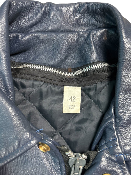 Vintage University of Waterloo leather jacket - L