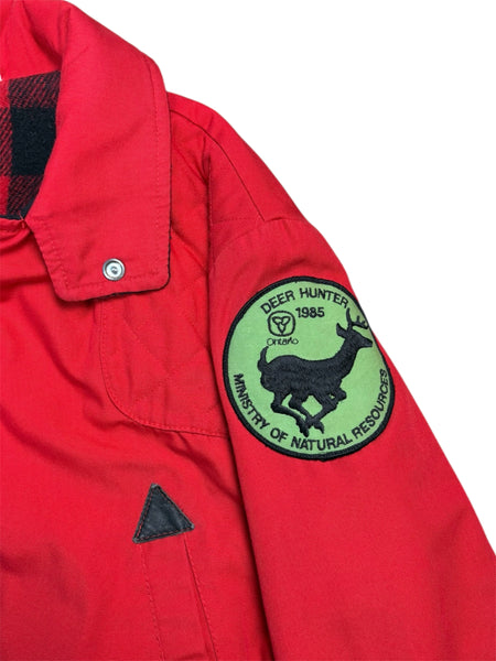 Vintage 1985 Ontario Deer Hunter reversible jacket - L