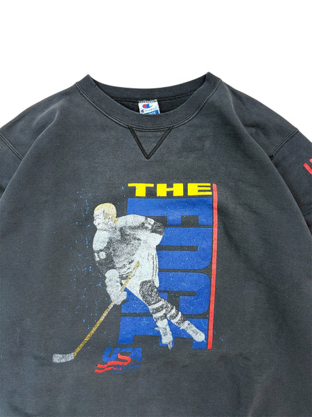 Vintage Champion Team USA Olympic Hockey The Edge sweatshirt - XL