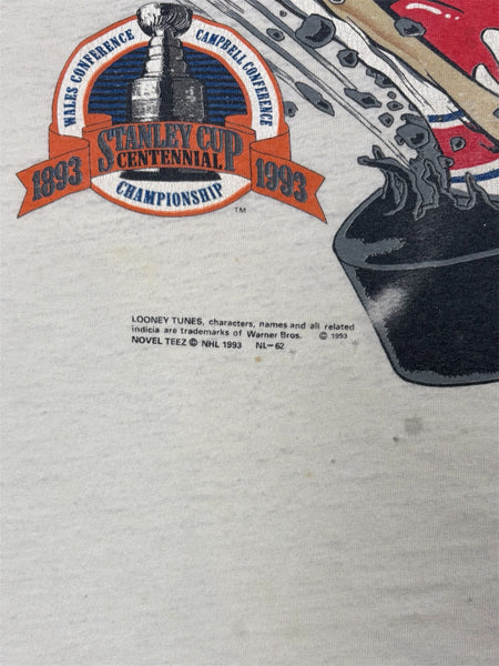 Vintage 1993 Montreal Canadiens Stanley Cup Taz tee - XL