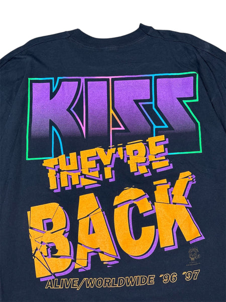 Vintage 1996/97 Kiss Alive/Worldwide Tour tee - L