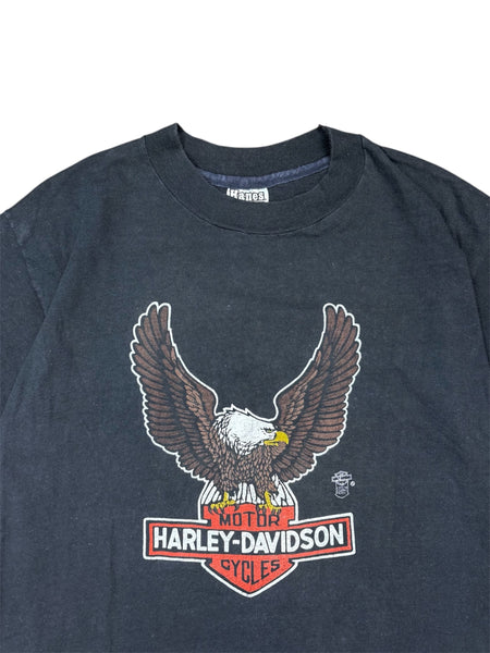 Vintage 80s Harley Davidson Berlin, CT tee - L