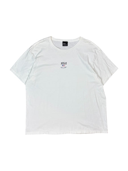 Vintage Polo Ralph Lauren middle logo tee - L