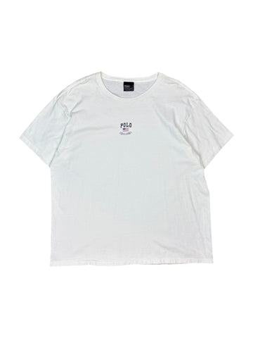 Vintage Polo Ralph Lauren middle logo tee - L