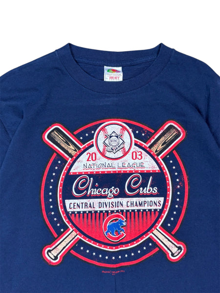 2003 Chicago Cubs Central Division Champions tee - L