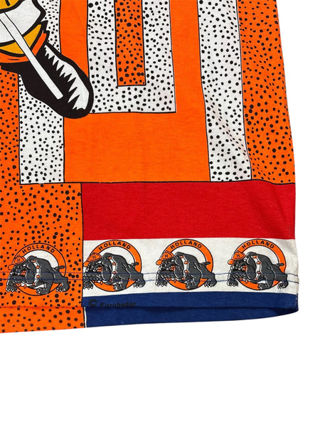 Vintage Holland Soccer all over print tee - XL
