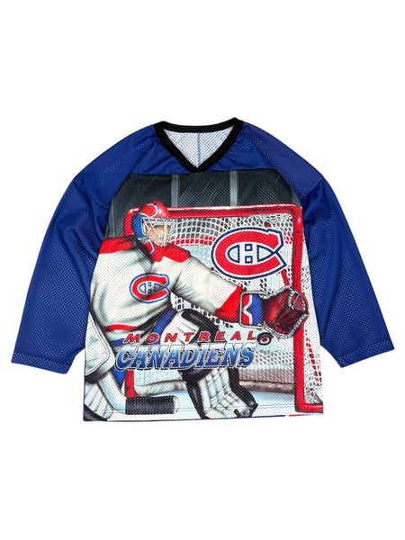 Vintage CCM Montreal Canadiens goalie graphic jersey - M