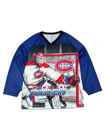 Vintage CCM Montreal Canadiens goalie graphic jersey - M