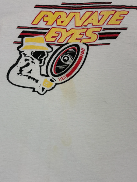 Vintage Private Eyes Strip Club tee - XL