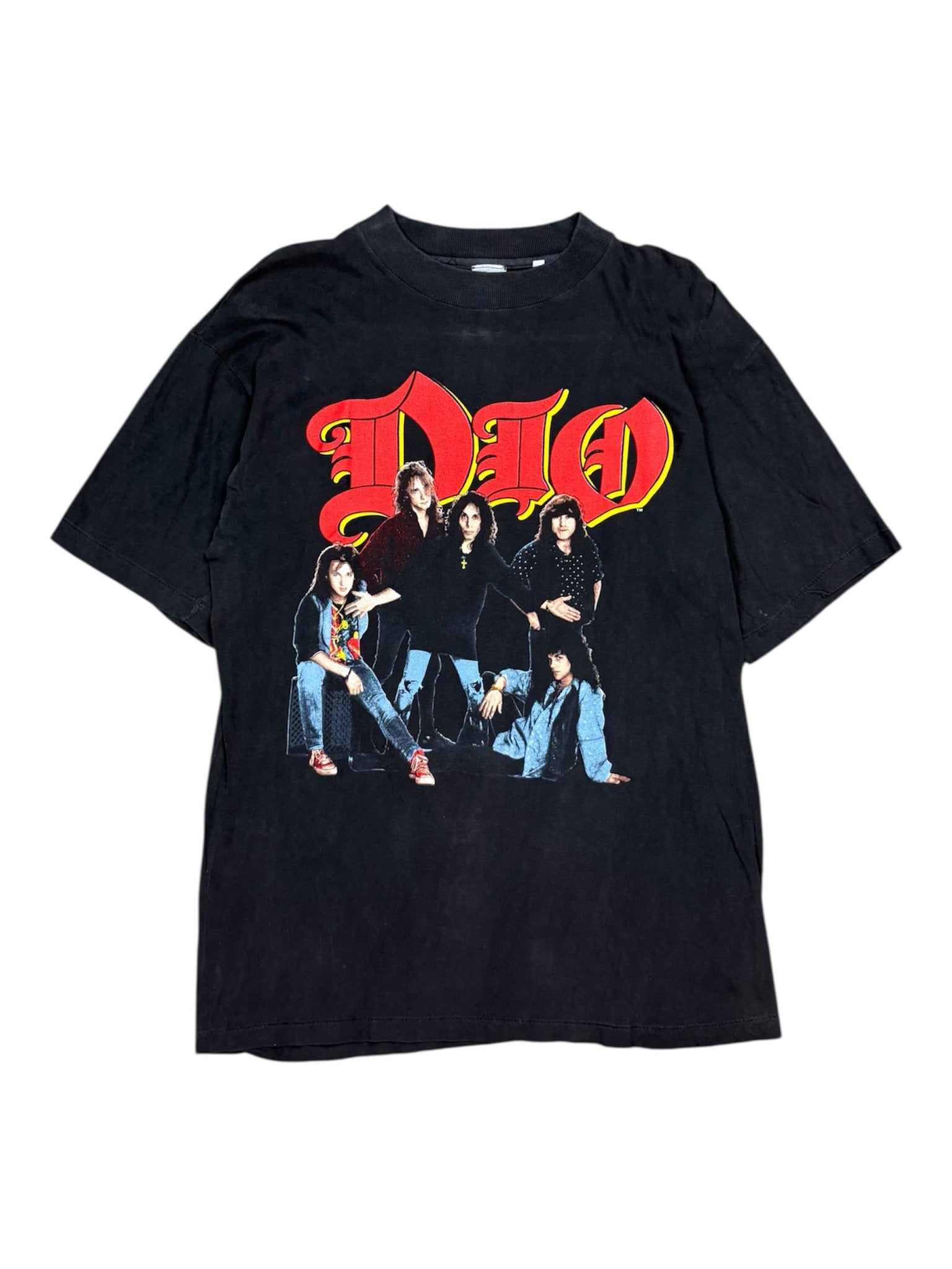 Vintage Dio Lock Up the Wolves tee - L