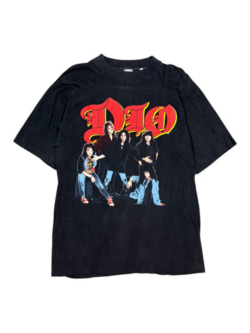 Vintage Dio Lock Up the Wolves tee - L