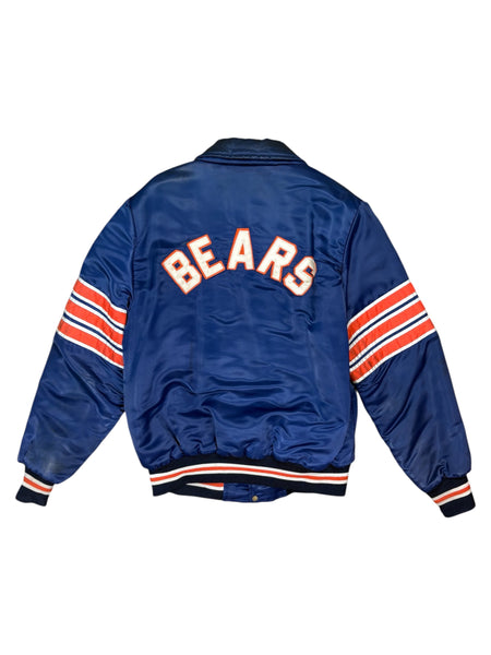 Vintage Shain Chicago Bears insulated satin jacket - M