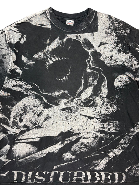 2010 Disturbed Asylum all over print tee - XL