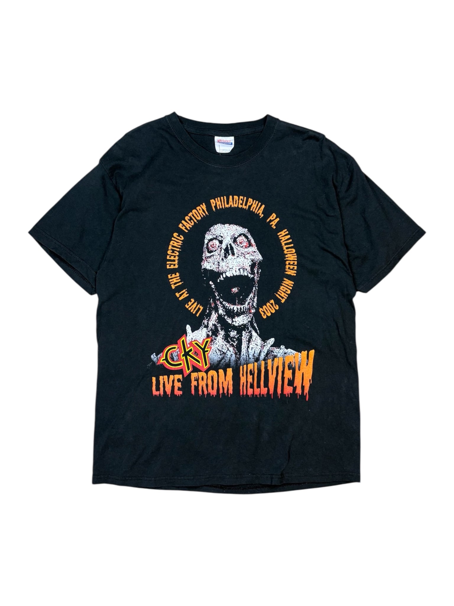 2003 CKY Live from Hellview concert tee - L