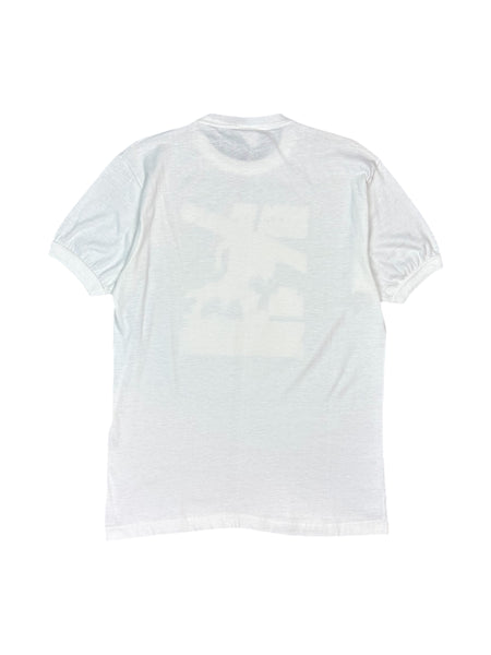 Vintage Italy 1986 Mexico World Cup ringer tee - S